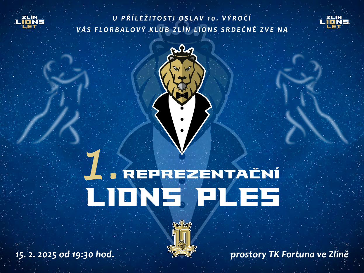 Vstupenky na prvn klubov Lions ples jsou v prodeji!